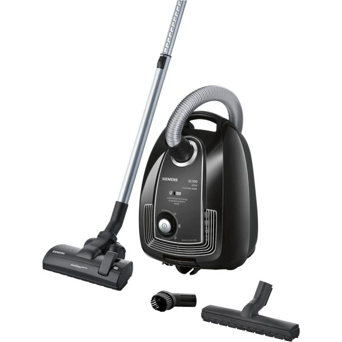 Siemens Staubsauger iQ300 Plus extraKlasse, VSP3SIL66M Schwarz