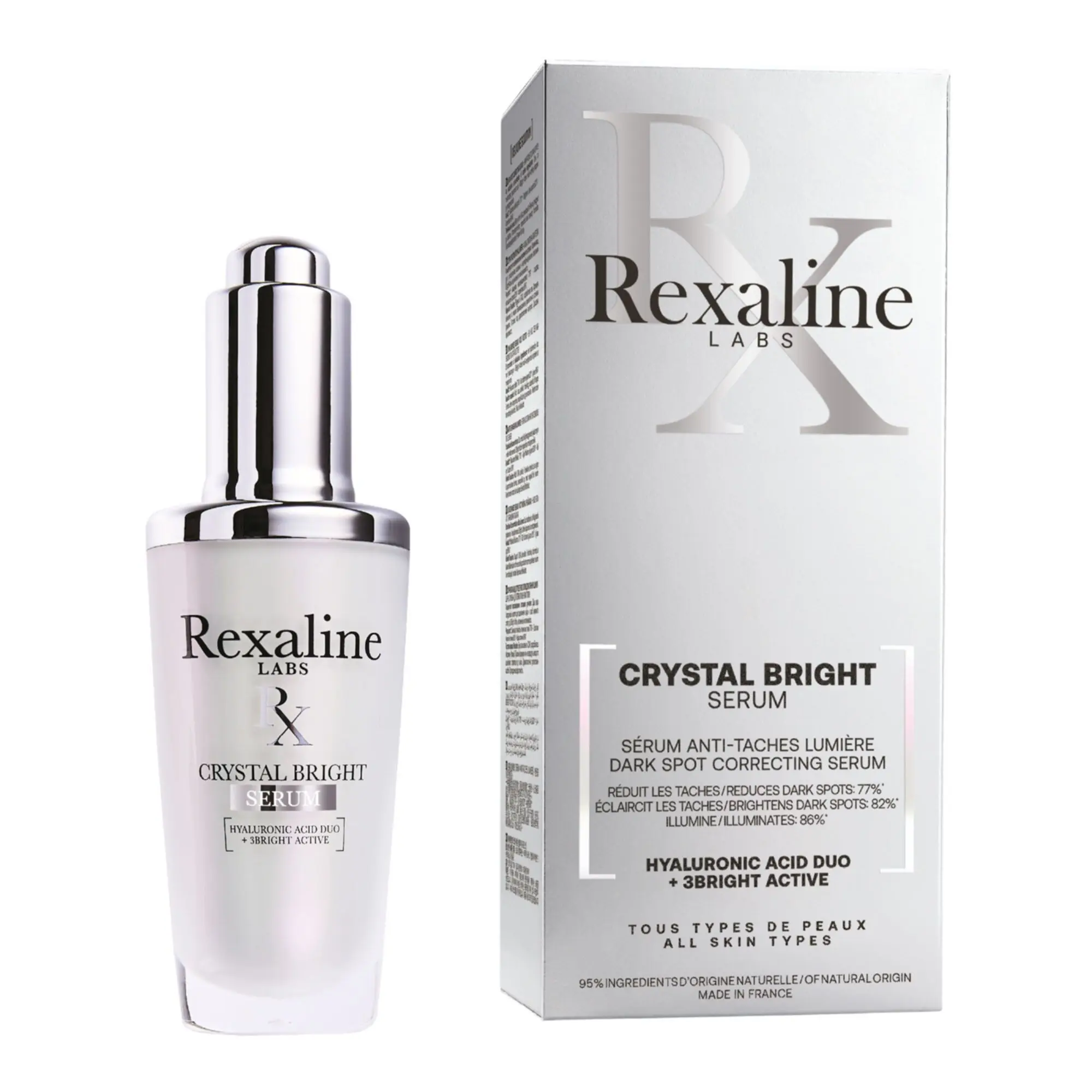 Rexaline - Cristal Bright Sérum Sérum Anti-taches Lumière30ml - Anti-tâches et éclat