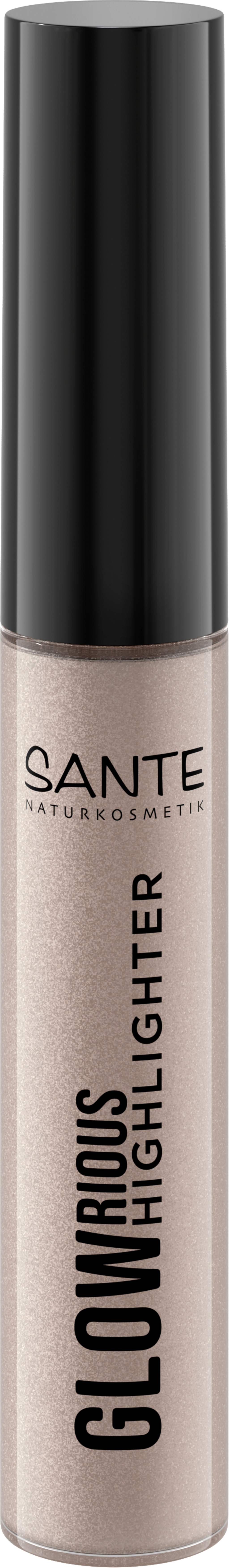 Santé naturally.  GLOWRIOUS Liquid Highlighter, 02 rosegold (9 ml)