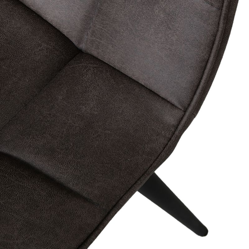 Eetkamerstoel Antraciet LN-87.001 Bistro B46 x D59 x H86 cm