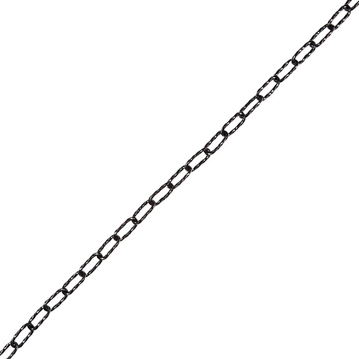 Chaîne de lustre noire Diall ø3.5 mm x l. 150 cm
