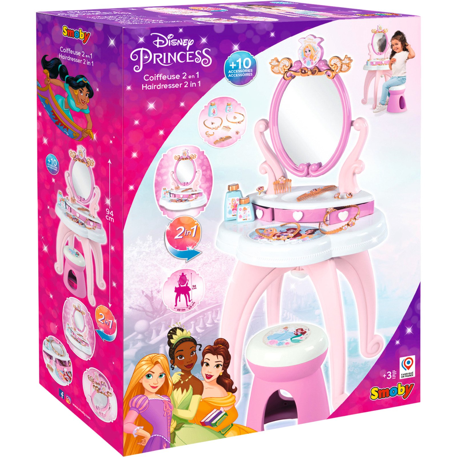 Smoby Frisiersalon Disney Prinzessin