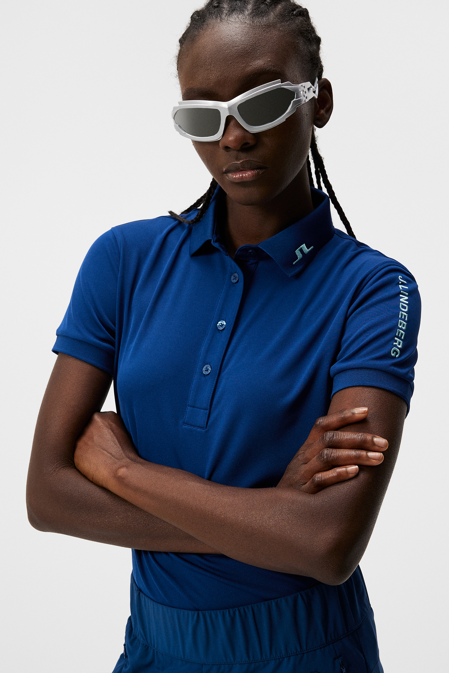 Tour Tech Polo Dame Estate Blue