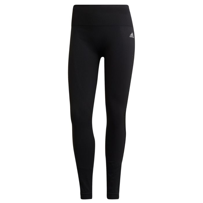 adidas Dame Lange tights Aeroknit Tight Sort