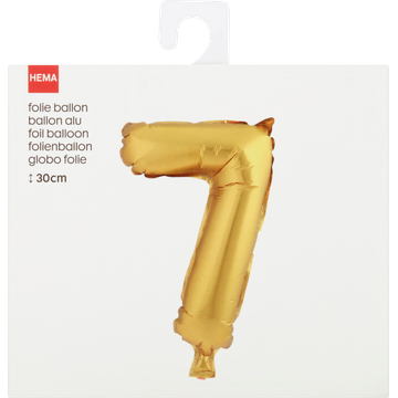 HEMA Folie Ballon 7 30cm