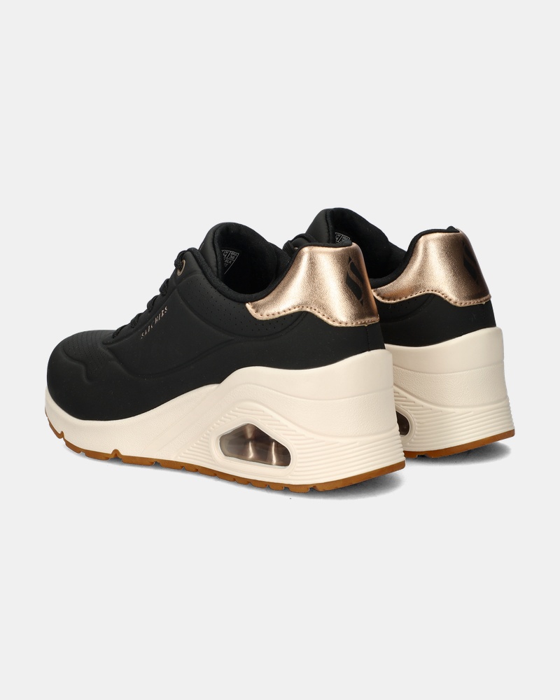 Skechers Uno Wedge Lage sneakers  - zwart