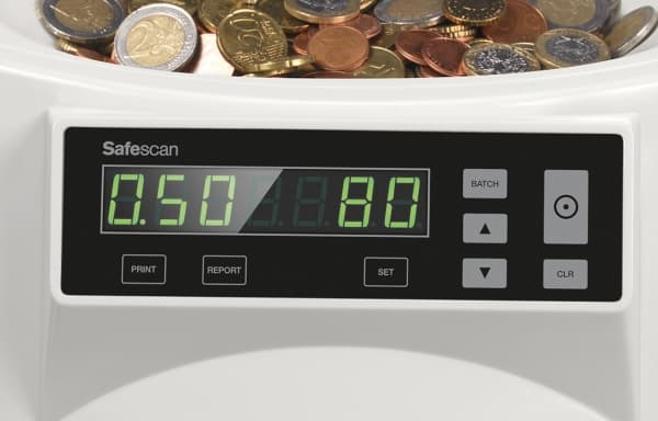 SafeScan Safescan 1250 - Coin counter and sorter (DKK)