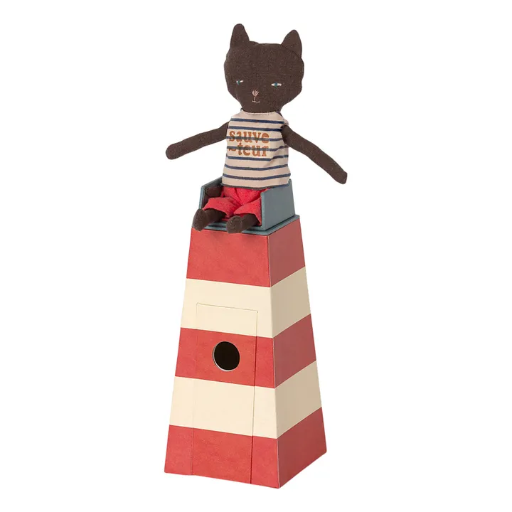 Maileg Chat sauveteur et son phare