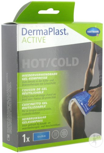 Hartmann DermaPlast Active Hot/Cold 12x29cm Coussin De Gel Réutilisable 1 Pièce