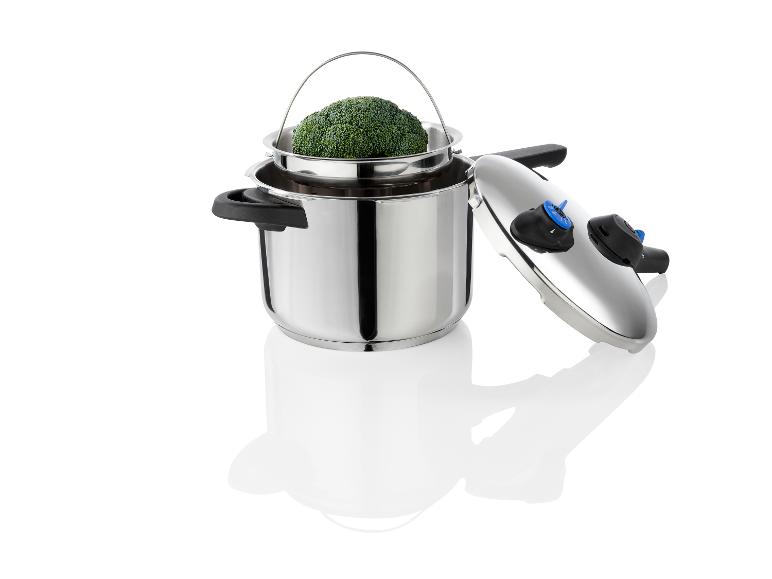 RVS snelkookpan Ø 22 cm