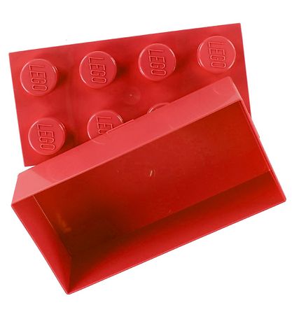 LEGO® Storage Brotdose - 7,5x20x10 cm - 8 Knäufe - Leuchtendes R
