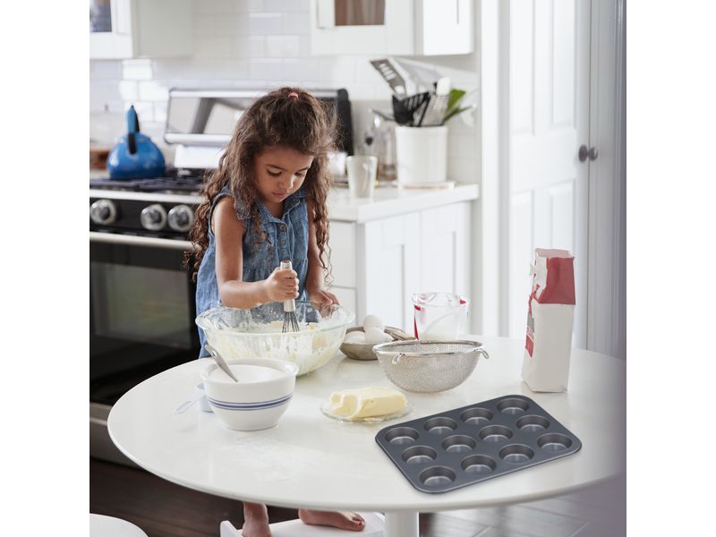 relaxdays Muffin Backform 2 x 12 Mulden Hitzebeständige Cupcake-Formen