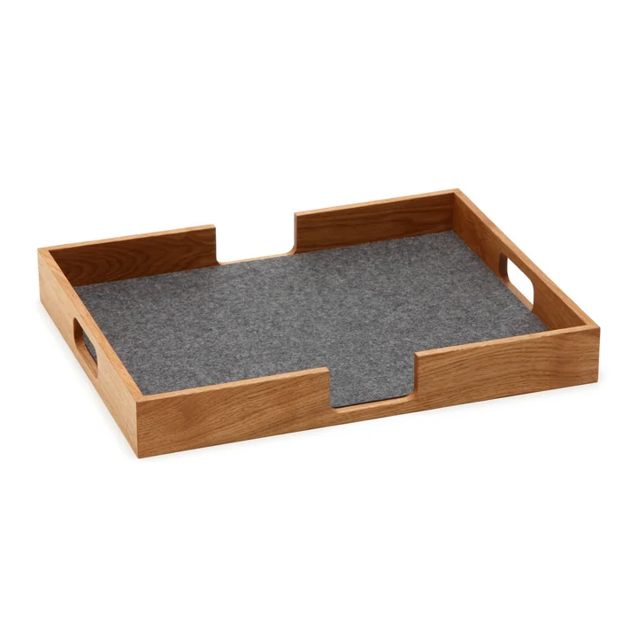 Hey Sign - Tray Rechteckig, 47 x 37, anthrazit