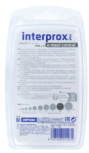 Interprox Ragers Plus X Maxi Conisch PHD 2.6 Grijs 4ST