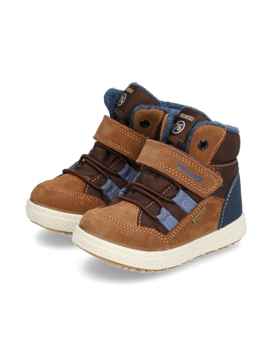Lederkombination Boot