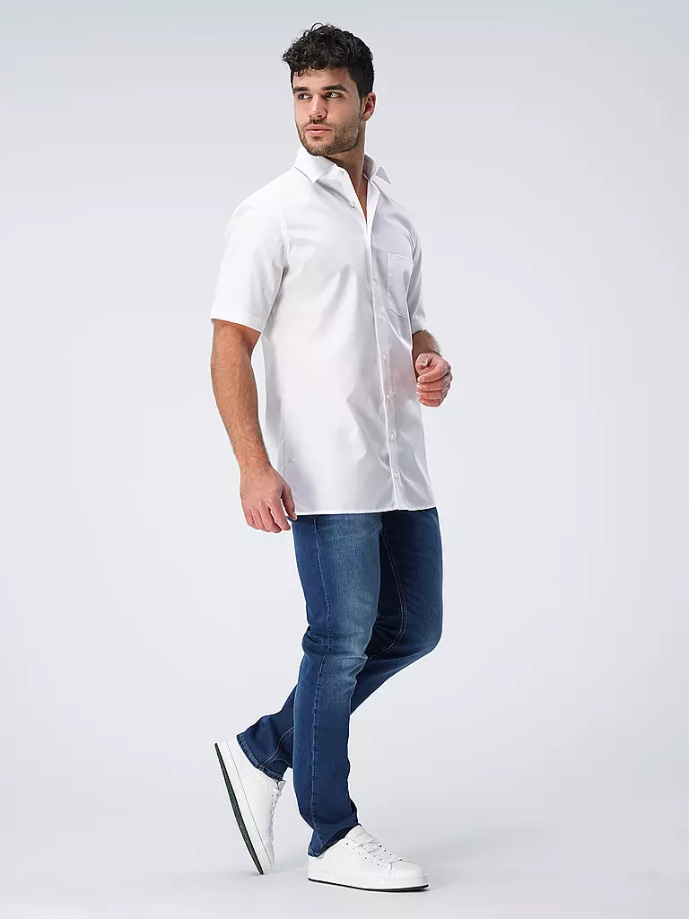 OLYMP Hemd Modern Fit weiss