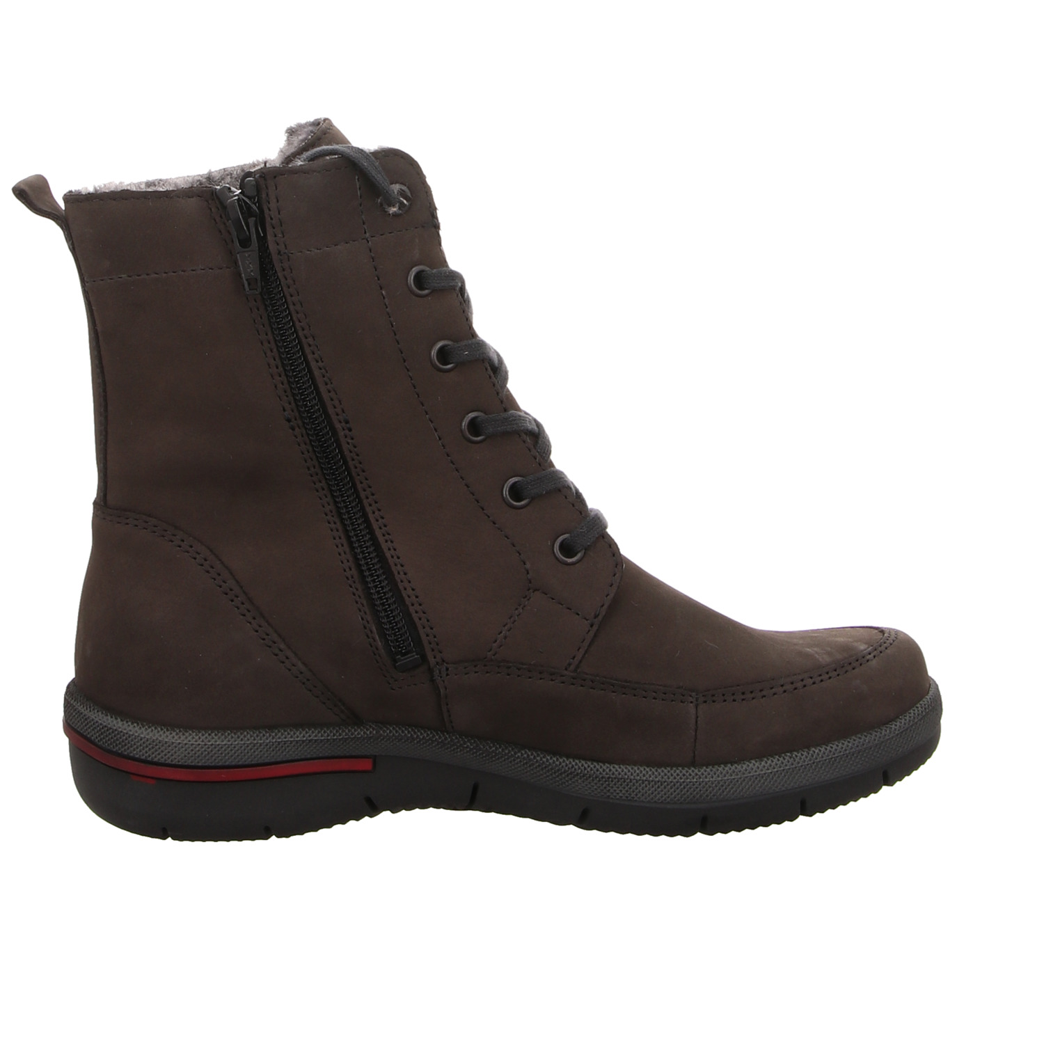 Waldläufer Stiefelette grau