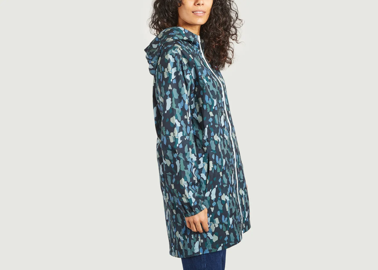 Imperméable Amelot imprimé Flotte