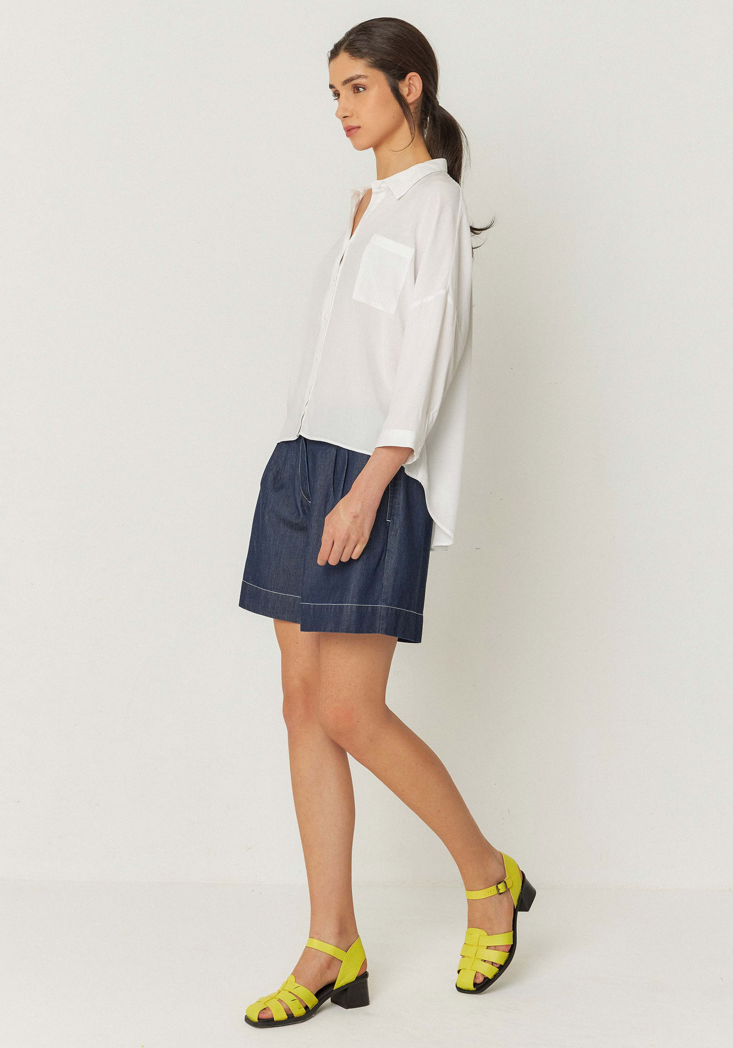 SKFK Bluse Mattina Shirt White