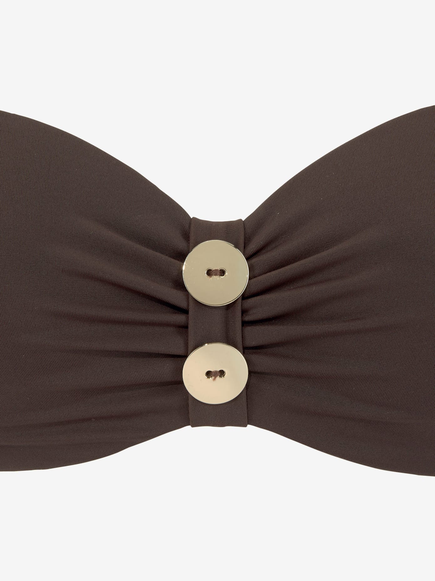 Maillot de bain bandeau à armatures design élégant