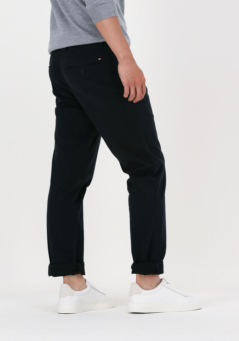 TOMMY HILFIGER blauwe tommy hilfiger chino core bleecker chino gmd flex