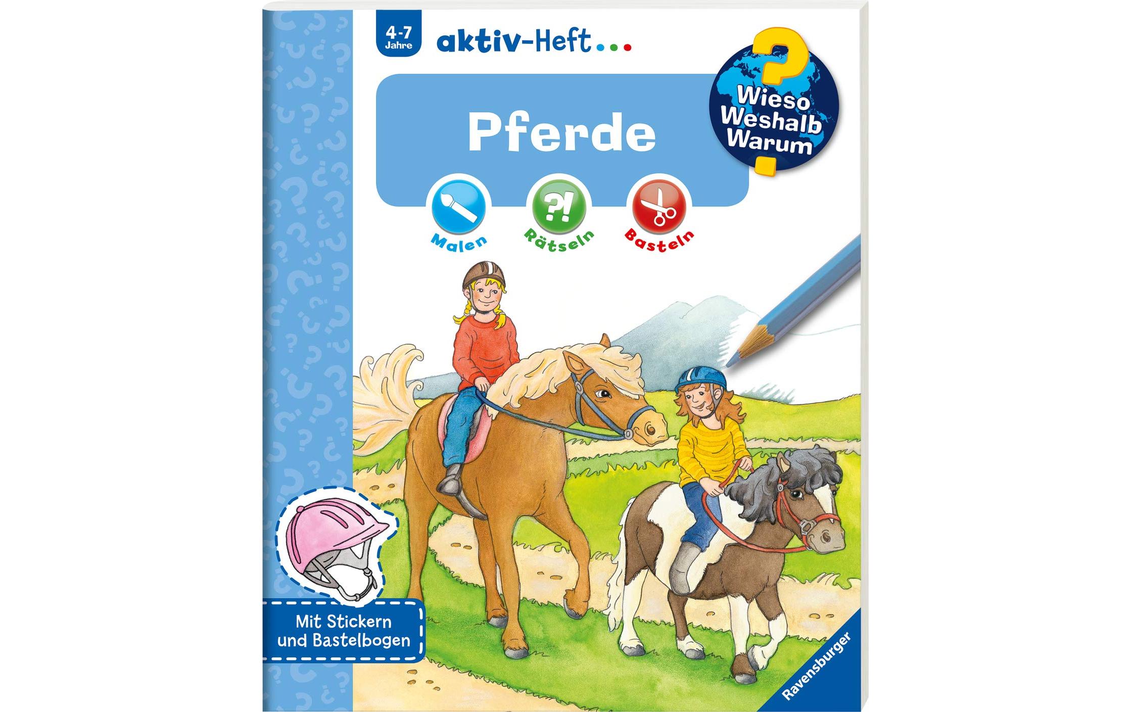 Kinder-Sachbuch WWW Aktiv-Heft PferdeKinder-Sachbuch