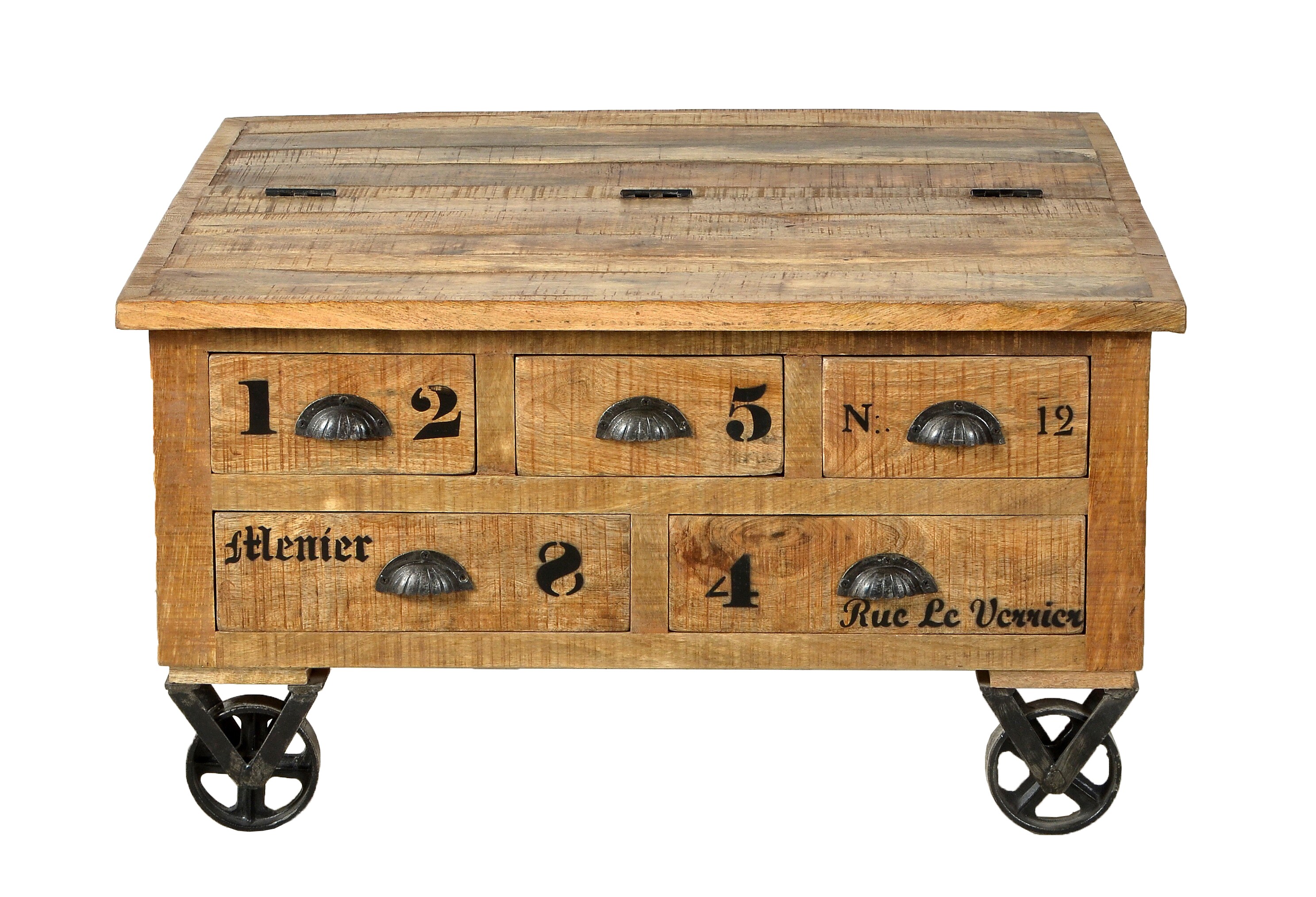 Couchtischtruhe Rustic Couchtisch Wohnzimmer Tisch Beistelltisch Sofatisch