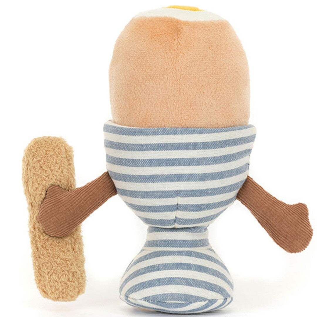 Jellycat amuseables knuffelei met soldaatje - 16 cm