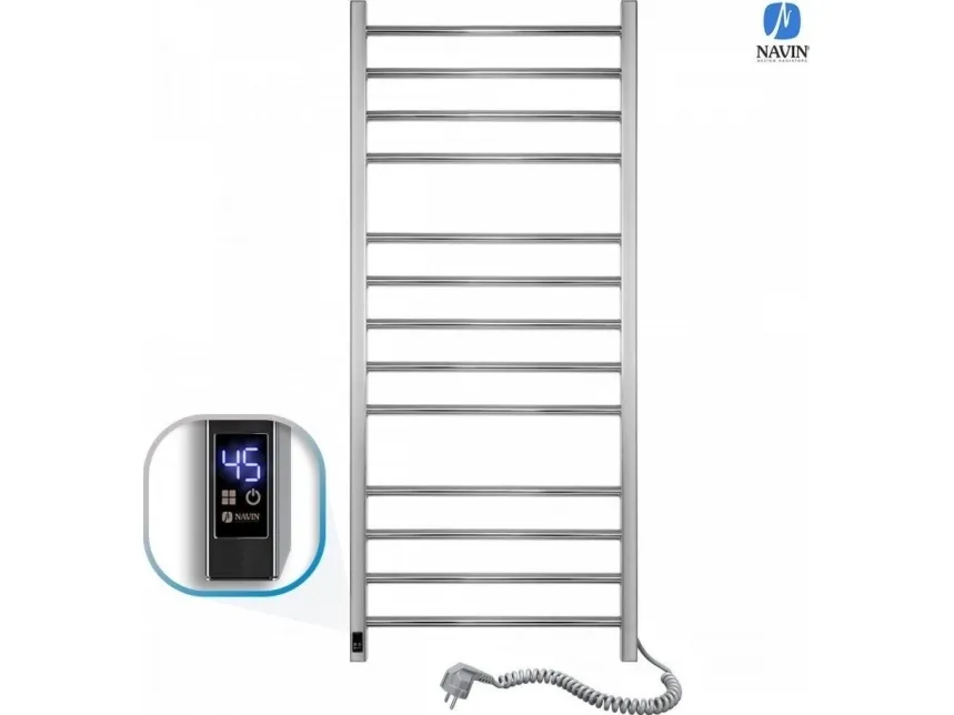 Elektrisk håndklædestang Navin Classik Quadro 500*1200 Sensor venstre 10-016153-5012