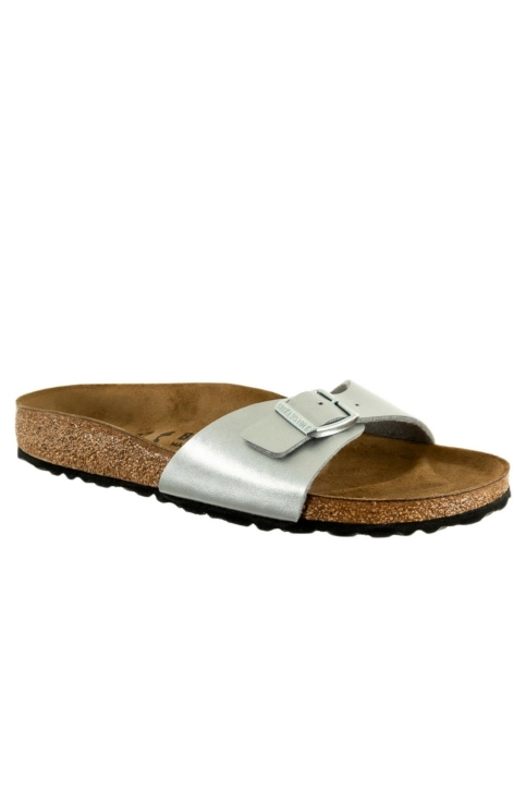 Sandales - nu-pieds birkenstock madrid birko-flor® silver