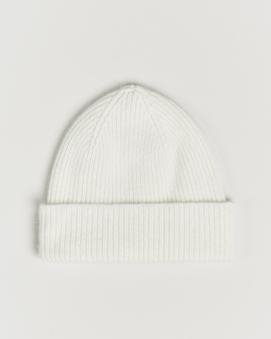 Le Bonnet Lambswool/Caregora Beanie Snow