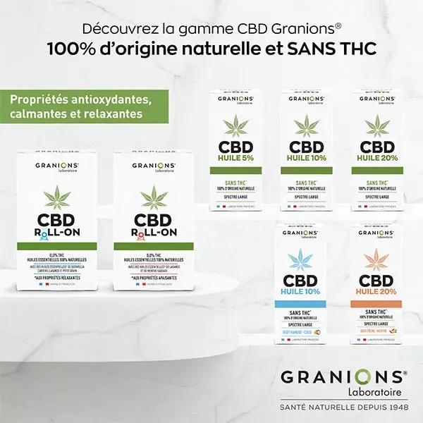 Óleo de CBD Granions 10% Manga e Coco 10ml