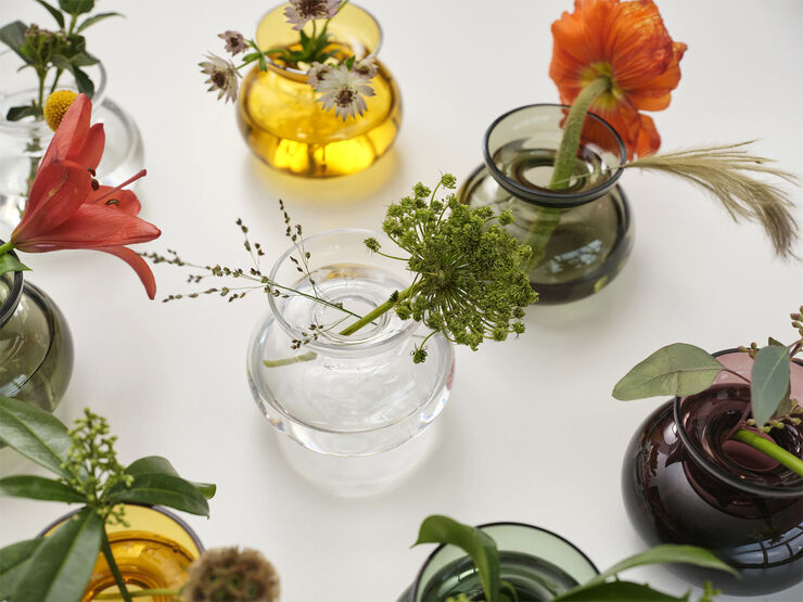 Zone Vase Inu 11x9 cm Pure Clear Pure clear