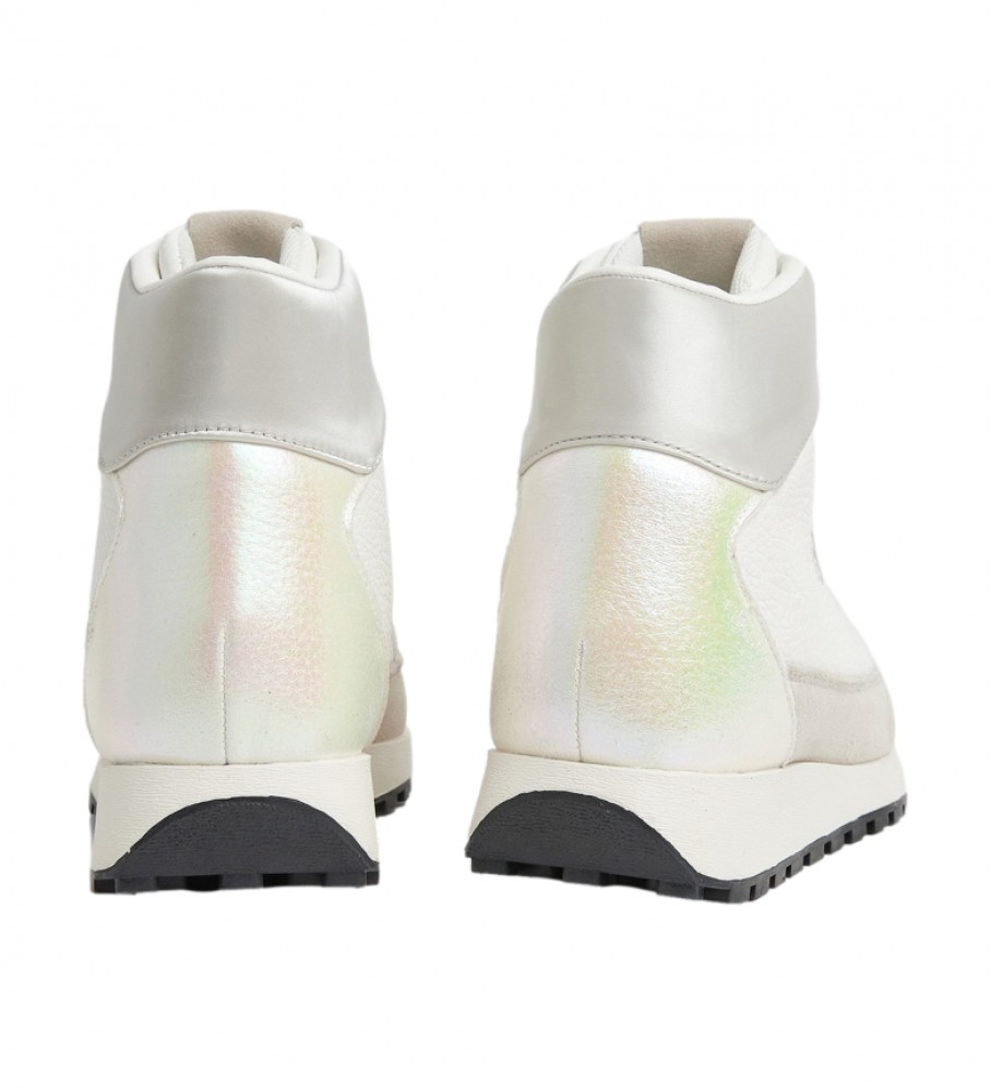 Tênis Pepe Jeans Dean Moll de couro branco