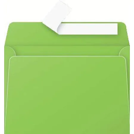 Clairefontaine Umschläge Pollen, C6 114x162mm, 120g, Minze, 20 Stück