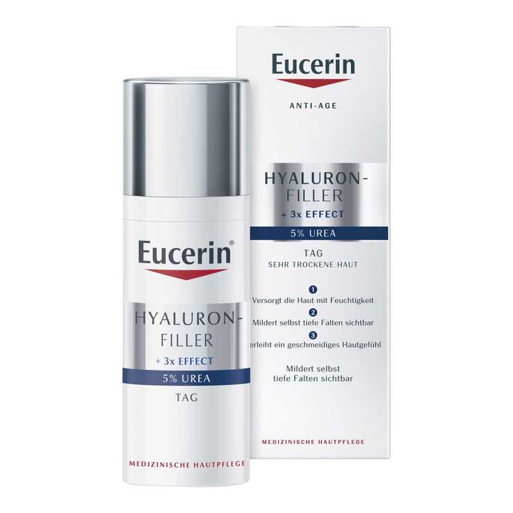Eucerin Hyaluron-Filler Urea Tagescreme, 50 ml