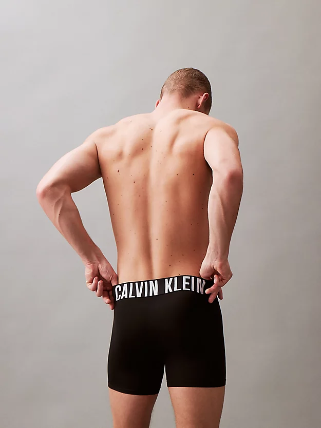 Pacote com 3 Cuecas Boxer Longas - Intense Power