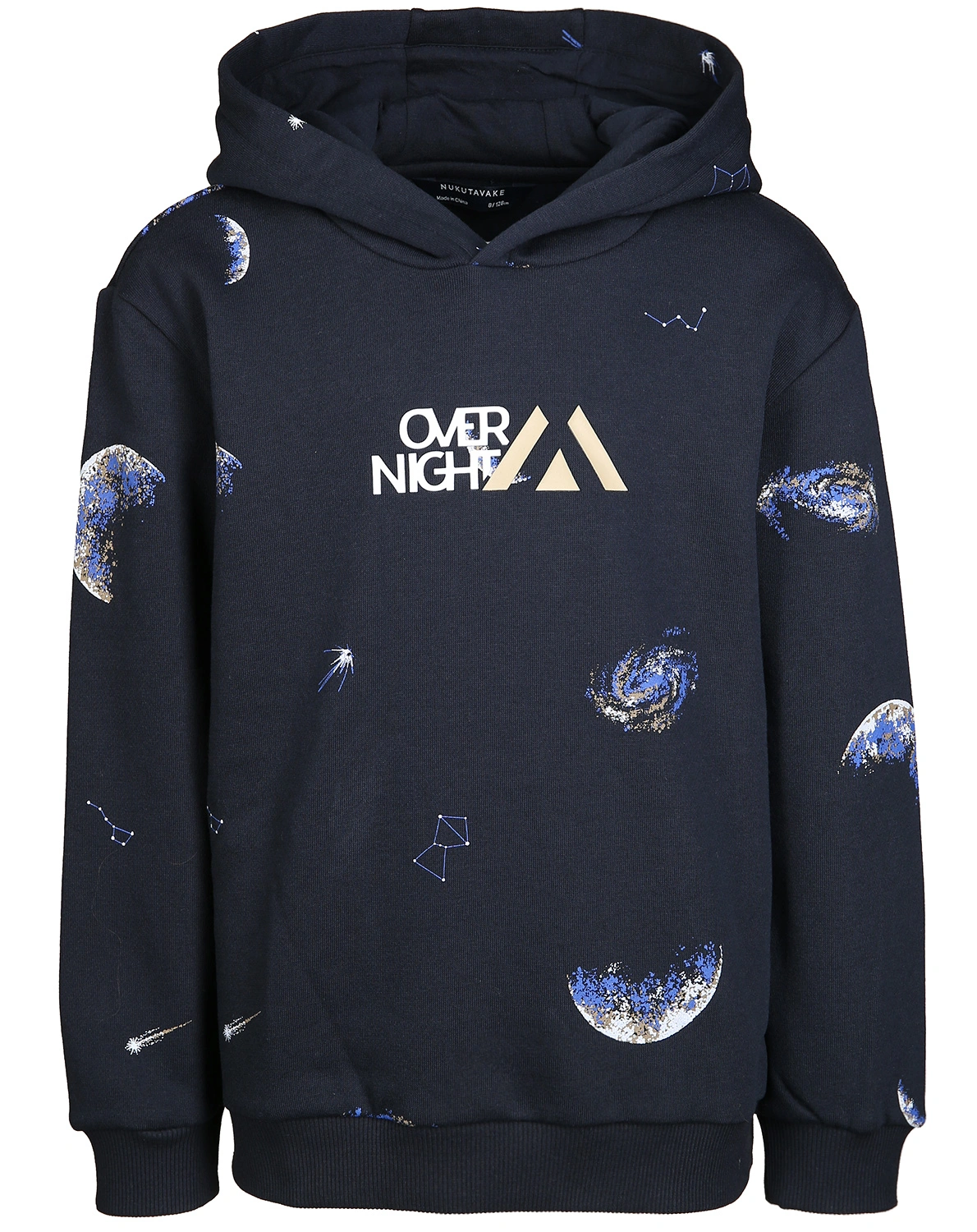 Kapuzen-Sweatshirt OVER NIGHT in marineblau
