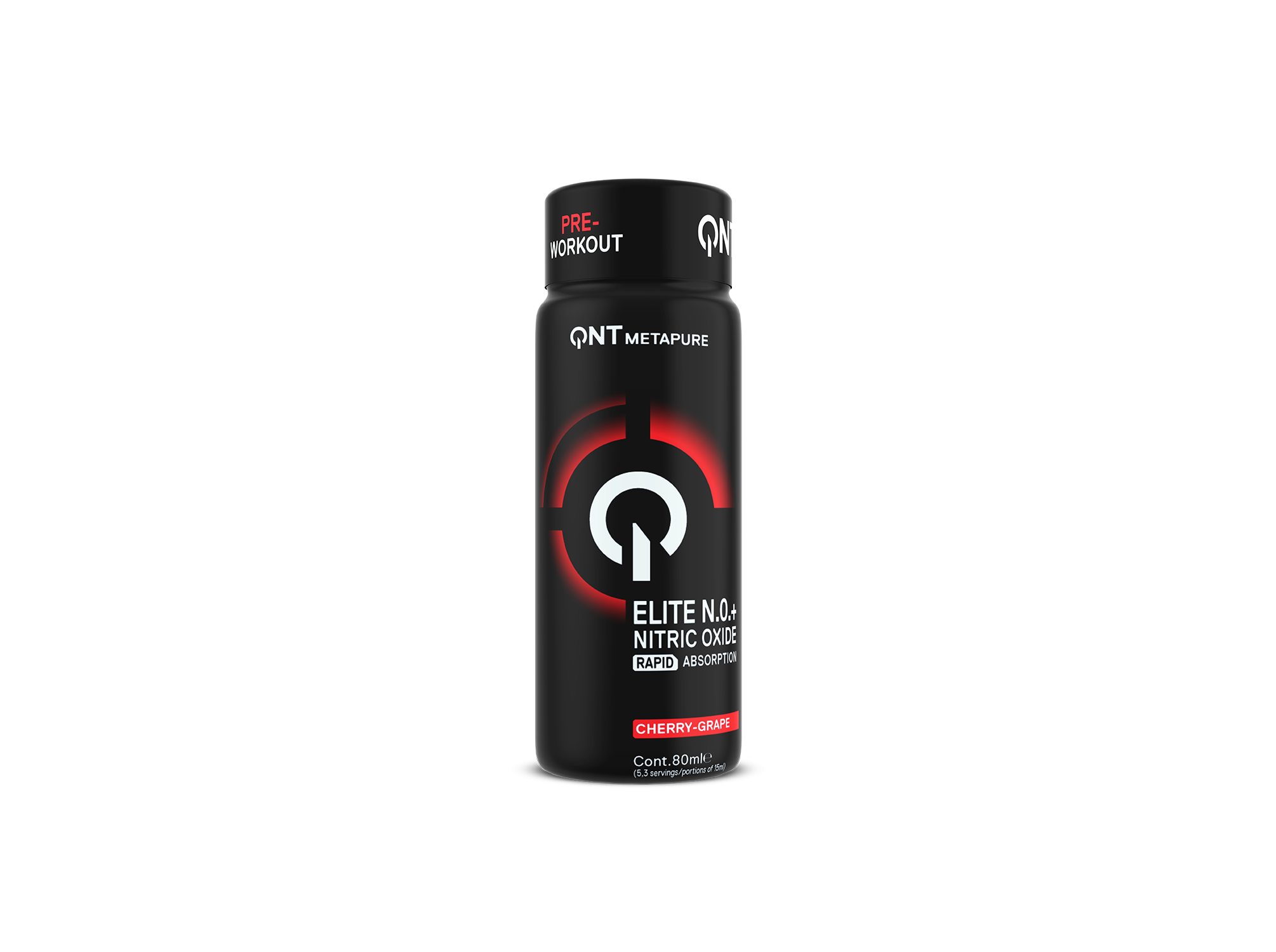 PRE WORKOUT ELITE SHOT QNT CEREJA-UVA 80ML