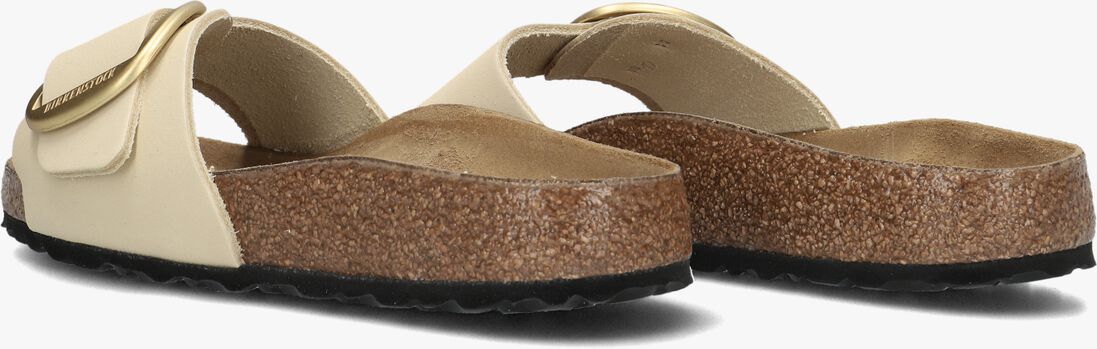 witte birkenstock slippers madrid big buckle dames