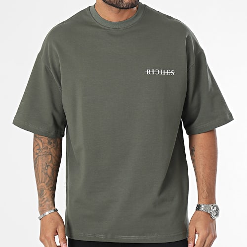 Tee Shirt Oversize Vert Kaki
