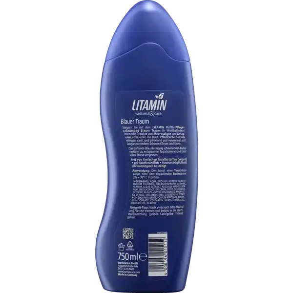 Wellness & Care Pflege-Schaumbad Blauer Traum