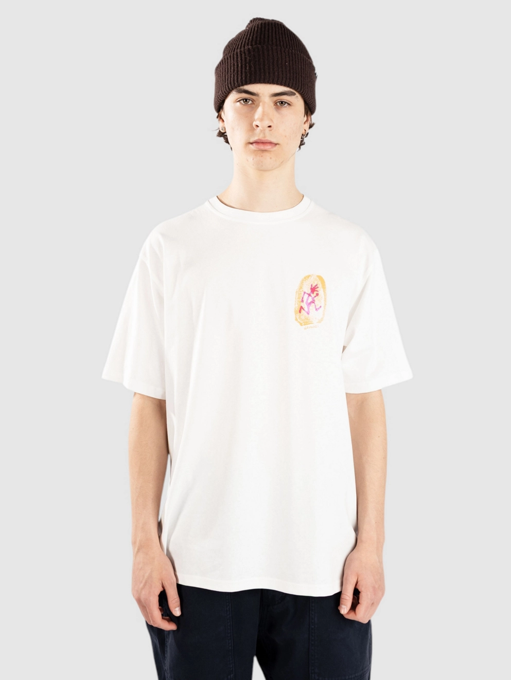 Gramicci Thumbprint T-Shirt white