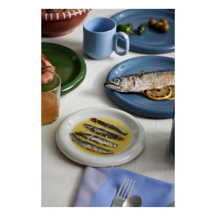 Hay Tasses en terracotta Barro - Set de 2, Rui Pereira | Bleu ciel