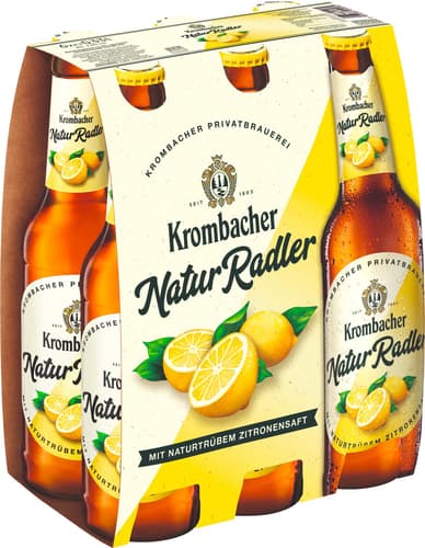 Krombacher NaturRadler 6x0,33 l (MEHRWEG)