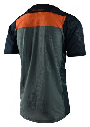 Maillot Manches Courtes Troy Lee Designs SKYLINE AIR BREAKS Bleu