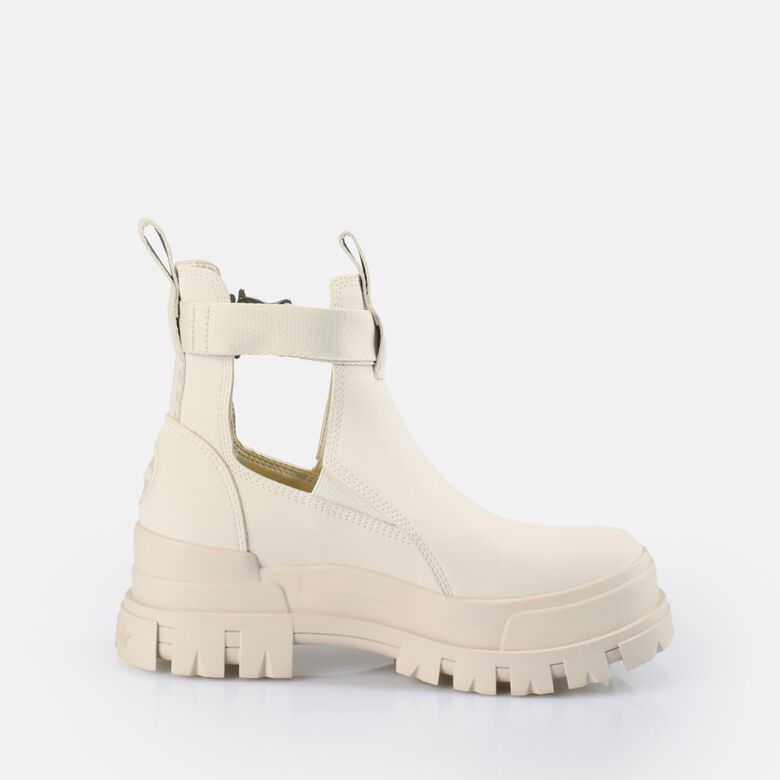 Aspha Coa Bottines à talon vegan, offwhite