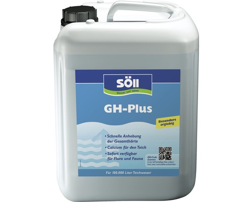 GH-Plus Söll 5 l voor snelle toename van de totale hardheid