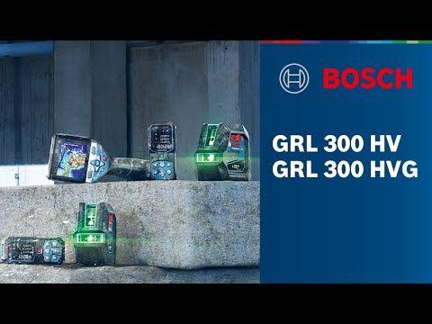 Bosch GRL 300 HVG set Rotatielaser groen (in Koffer) - 0601061701