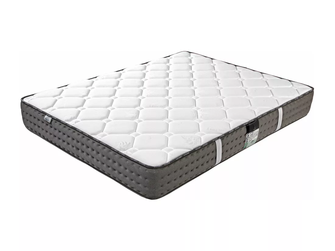 Matelas 140x200 cm, Zen, 20 cm, mémoire de forme, ferme + 2 oreillers